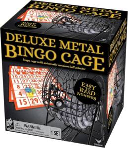 deluxe metal bingo cage