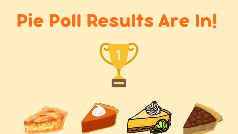 Pie Poll Results Are In!